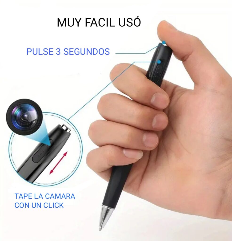 Bolígrafo cámara espía Tecnología espía