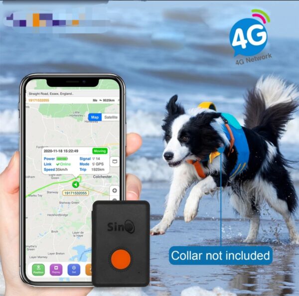 Rastreador GPS 4G resistente al agua con botón SOS - Imagen 5