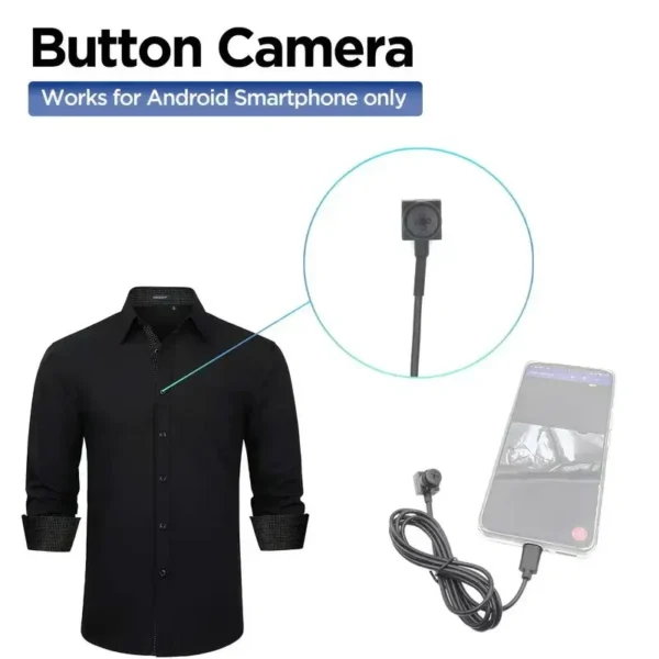 Cámara espía botón