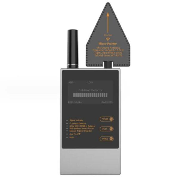 detector de cámaras y micrófonos