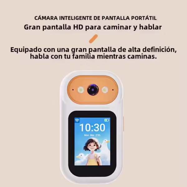 Monitor de bebé de vídeo inalámbrico sin limite de distancia 4K con visión nocturna Bluetooth red Wi-Fi Audio bidireccional seguimiento - Imagen 5